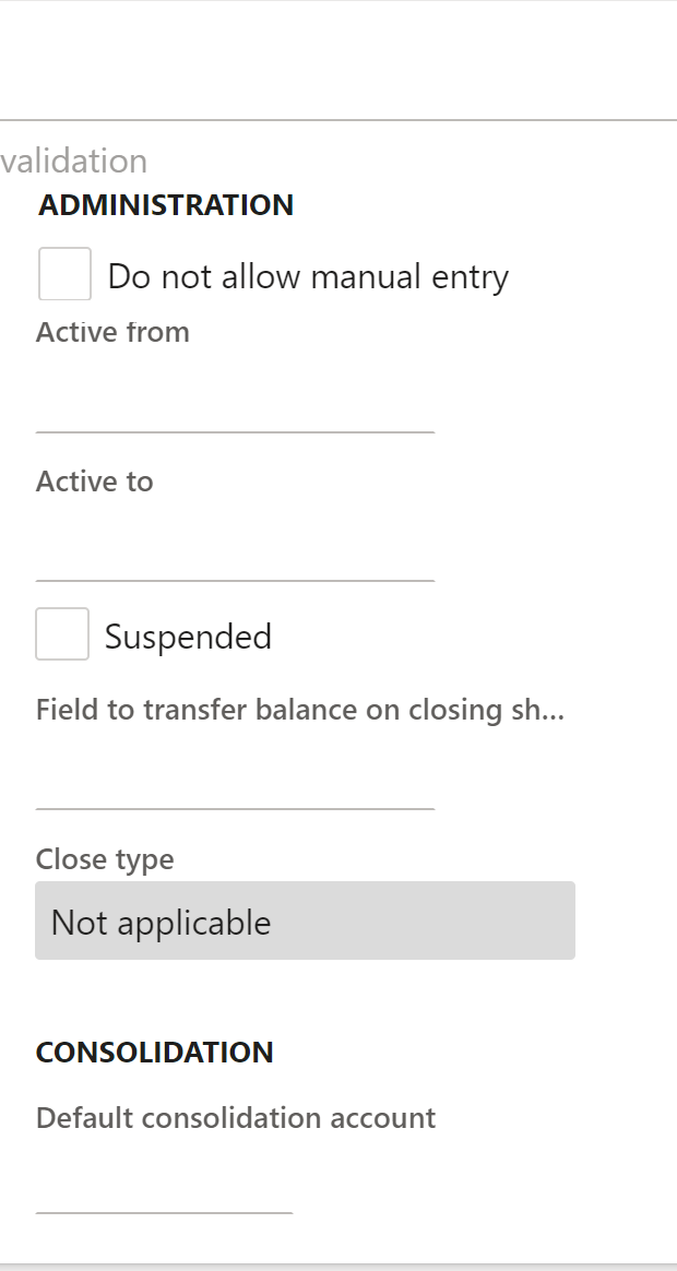Setting up a Main Account in D365 Finance – WorldMax